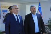 Хоким Бухарской области Ботир Зарипов ознакомился с работами, осуществляемыми на факультете военного образования Бухарского государственного педагогического института