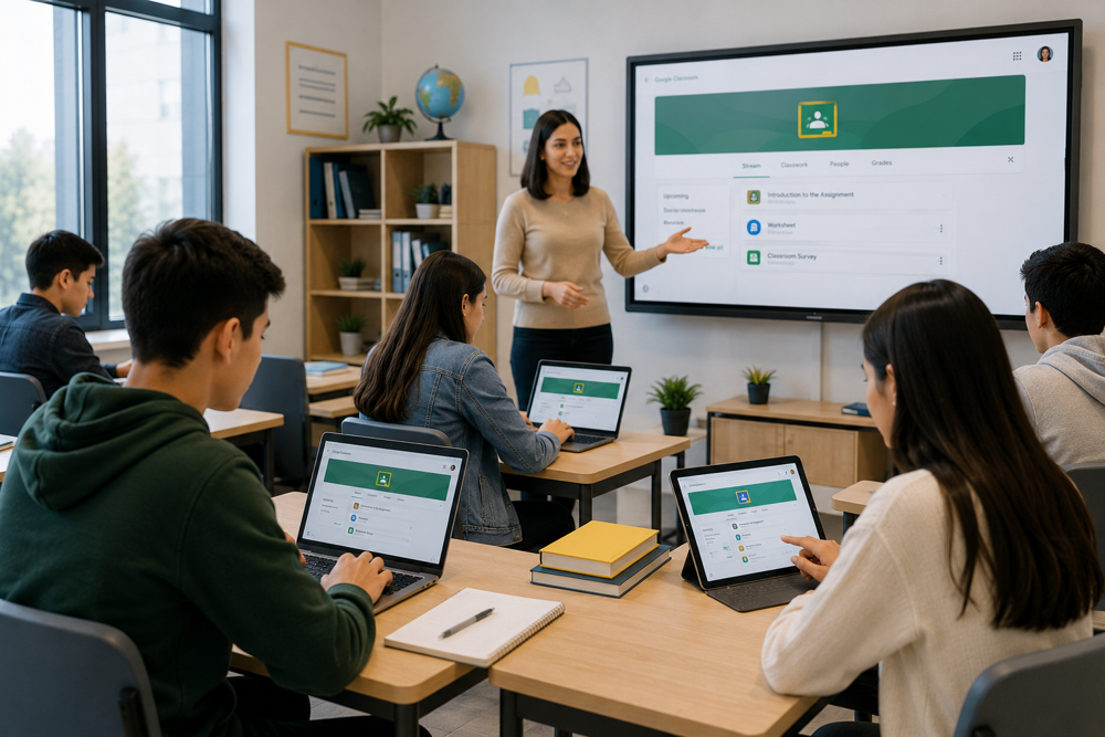 Google Classroom: современная платформа для управления образовательным процессом
