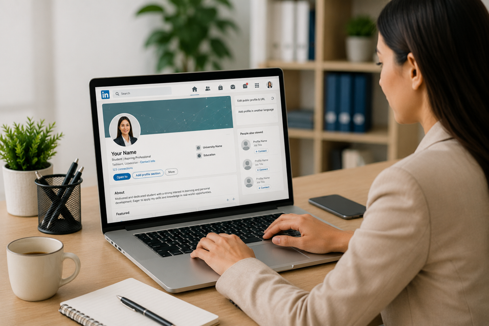 Как создать профиль в LinkedIn: полное руководство для студентов и выпускников института