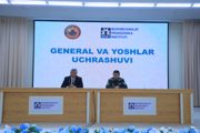 Встреча генерала с молодёжью прошла в Бухарском государственном педагогическом институте