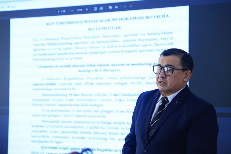 Buxoro davlat pedagogika instituti Kengashining 2026–2027-o‘quv yilidagi 2-sonli yig‘ilishi — 9