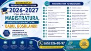 Начался прием в магистратуру на 2026–2027 учебный год!