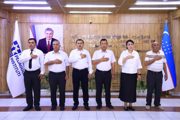 👍 В Бухарском государственном педагогическом институте день начался с Государственного гимна