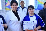 По случаю 8 Марта — Международного женского дня — состоялось соревнование по волейболу