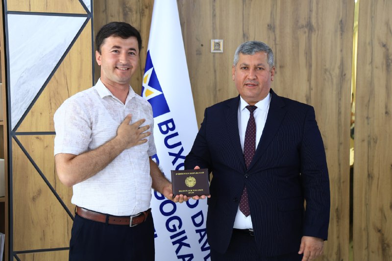 👍 11-е заседание Совета Бухарского государственного института за 2025-2026 учебный год