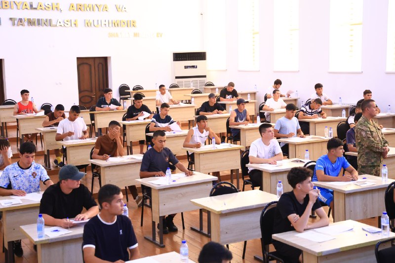 Продолжаются профессиональные (творческие) экзамены по направлению «Допризывное военное образование»
