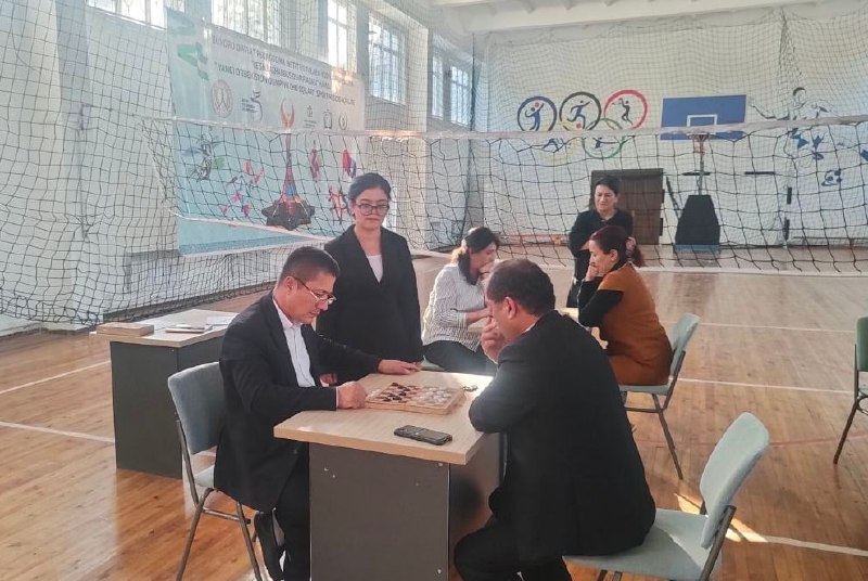 Buxoro davlat pedagogika instituti professor-o‘qituvchilari — shaxmat va shashka musobaqalari g‘oliblari!