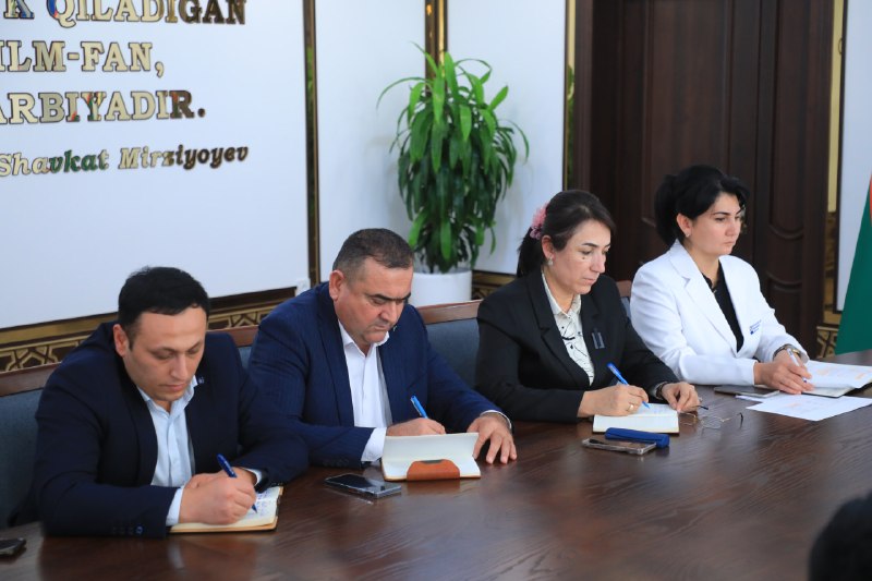 Buxoro davlat pedagogika institutida navbatdagi rektor oldi yig‘ilishi bo‘lib o‘tdi