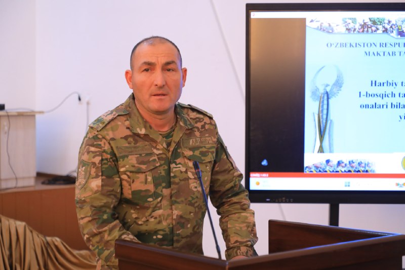 Harbiy ta’lim fakultetida ota-onalar yig‘ilishi bo‘lib o‘tdi